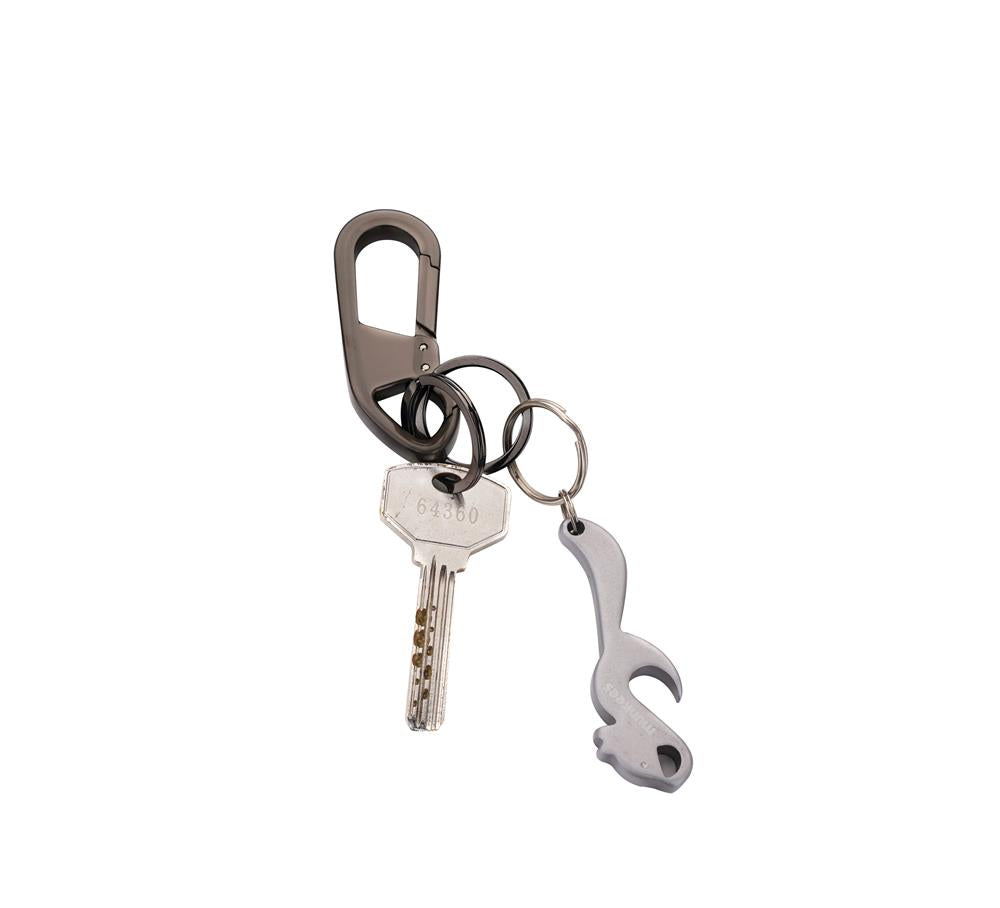 munkees Karabiner DOUBLE Verpackung Produktansicht mit Beschriftung