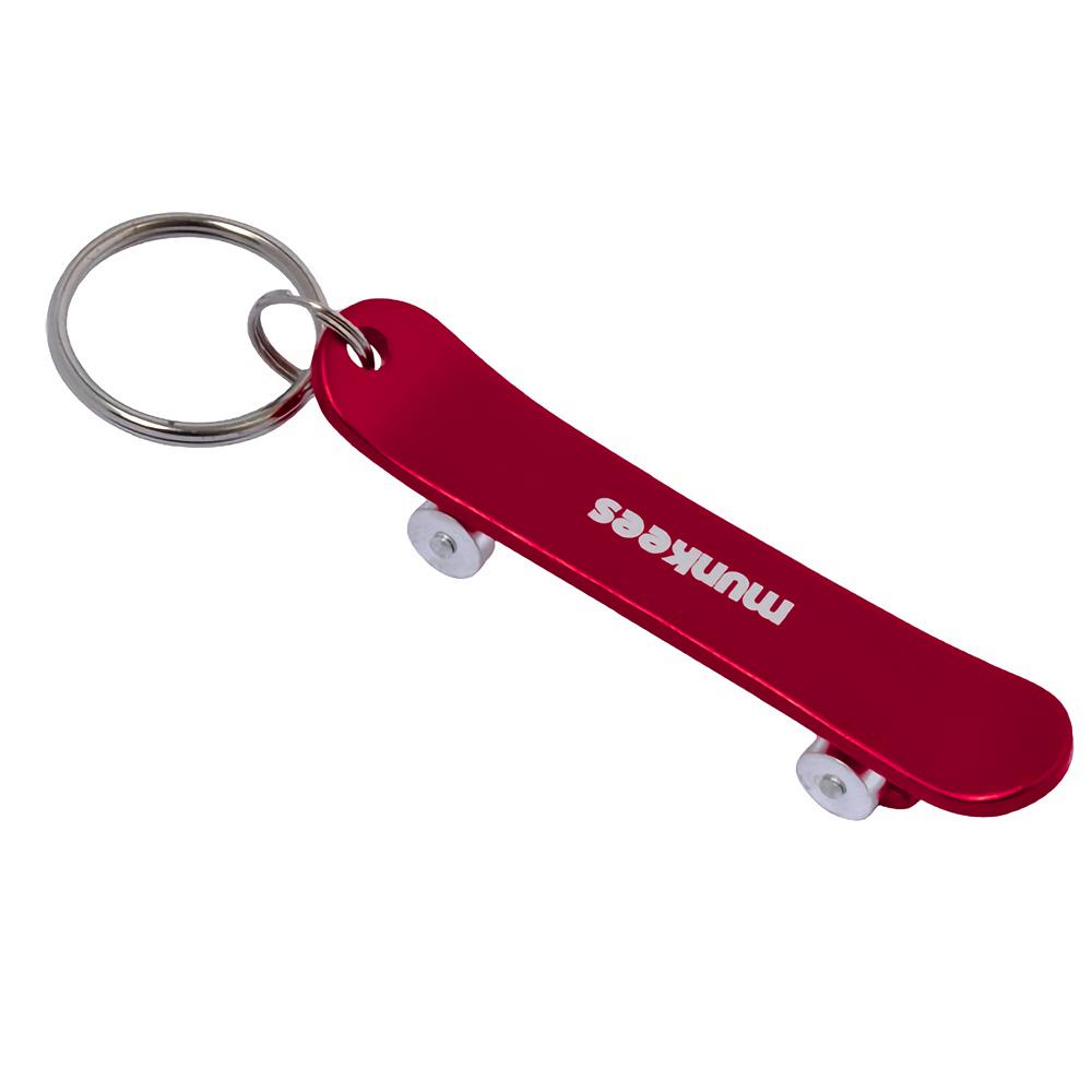 Munkees Skateboard Schlüsselanhänger als Geschenk für Skater und Fans
