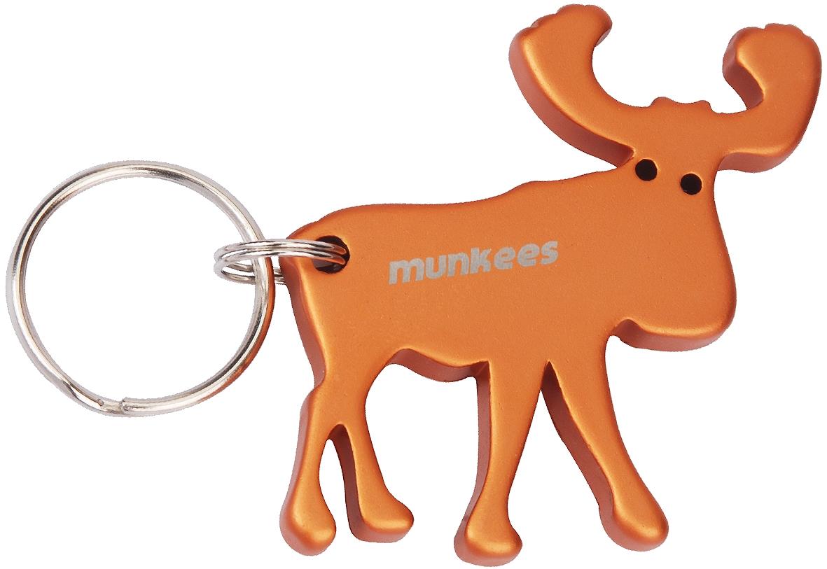 Elch Schlüsselanhänger Munkees Produktdetail Öse und Karabinerhaken
