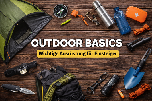 Outdoor Basics – Die wichtigste Ausrüstung für Einsteiger & Wochenend-Trips