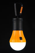 munkees LED Zeltlampe mit Karabiner – Orange