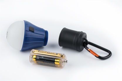 AceCamp LED Zeltlampe Blau mit Karabiner & Batterien