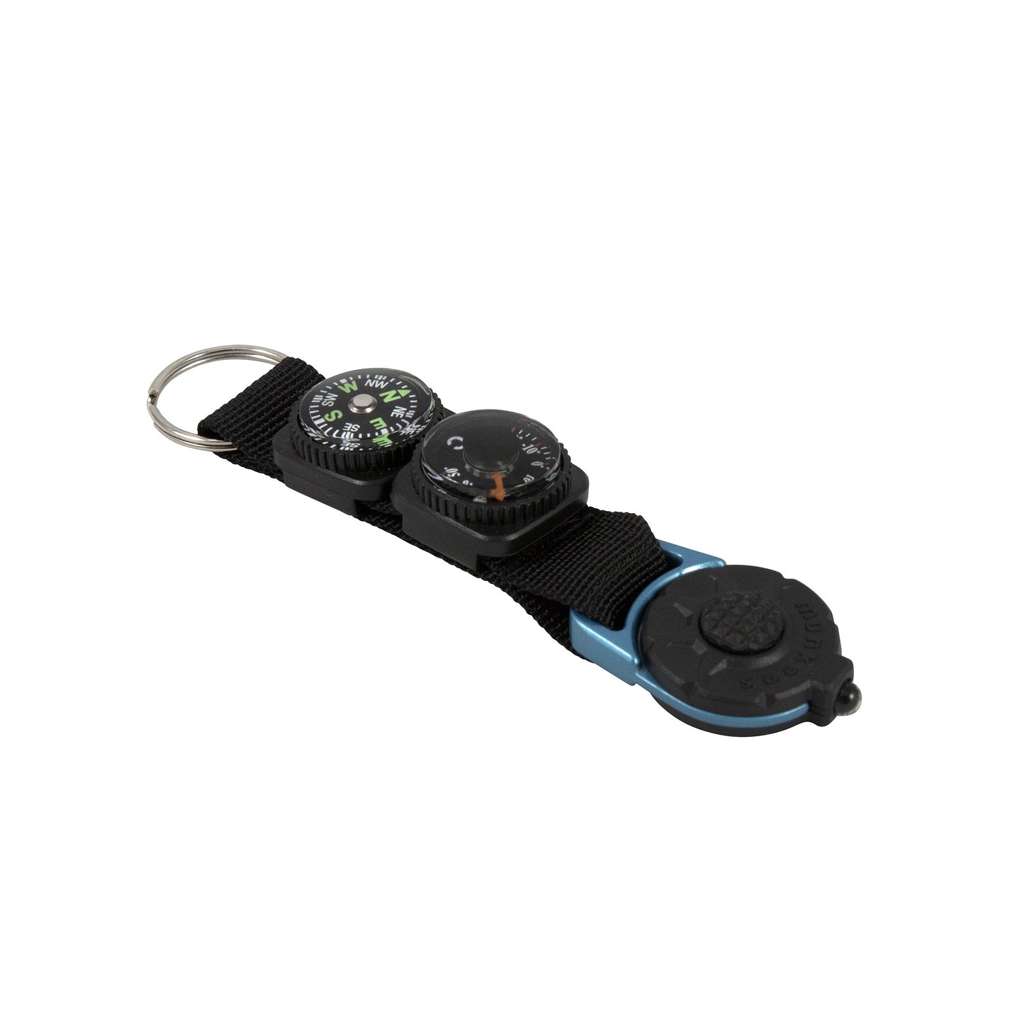 munkees Schlüsselanhänger mit Kompass, Thermometer & LED