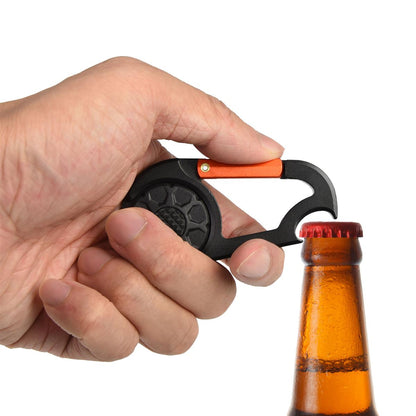 munkees Karabiner LED mit Flaschenöffner