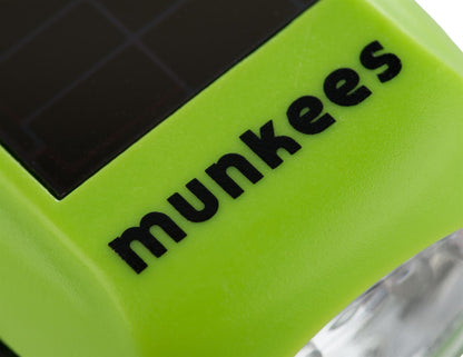 munkees Mini Solar Dynamo Taschenlampe mit Kurbel