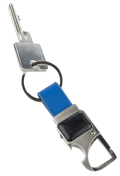 munkees Schlüsselanhänger mit LED, Karabiner & Flaschenöffner