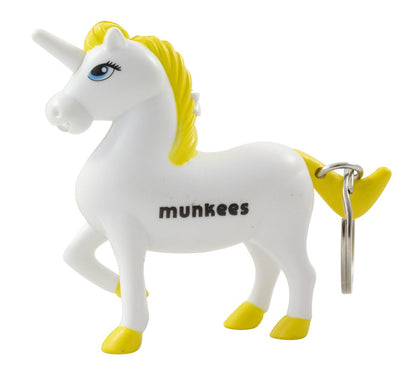 munkees Einhorn LED & Sound Schlüsselanhänger
