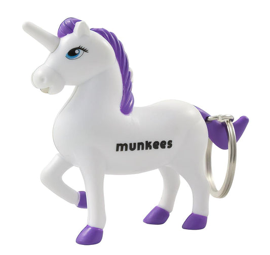 munkees Einhorn LED & Sound Schlüsselanhänger