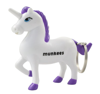 munkees Einhorn LED & Sound Schlüsselanhänger
