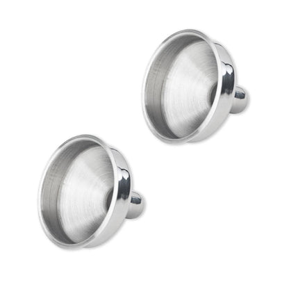 2 x AceCamp Mini Edelstahltrichter für kleine Öffnungen