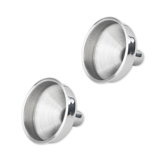 2 x AceCamp Mini Edelstahltrichter für kleine Öffnungen