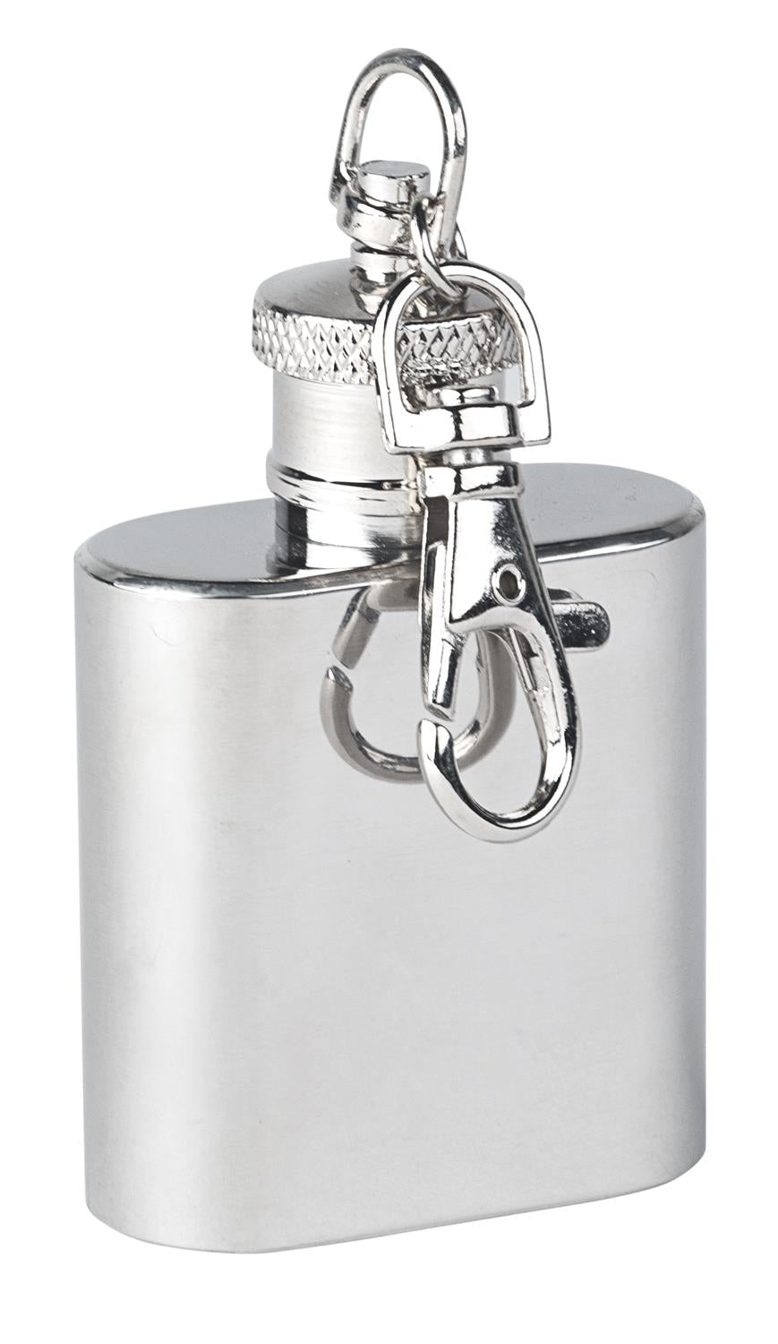 munkees Kippis Flachmann-Set mit Karabiner & Trichter, 30 ml