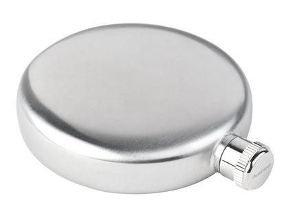 Runder Edelstahl Flachmann 150 ml – AceCamp