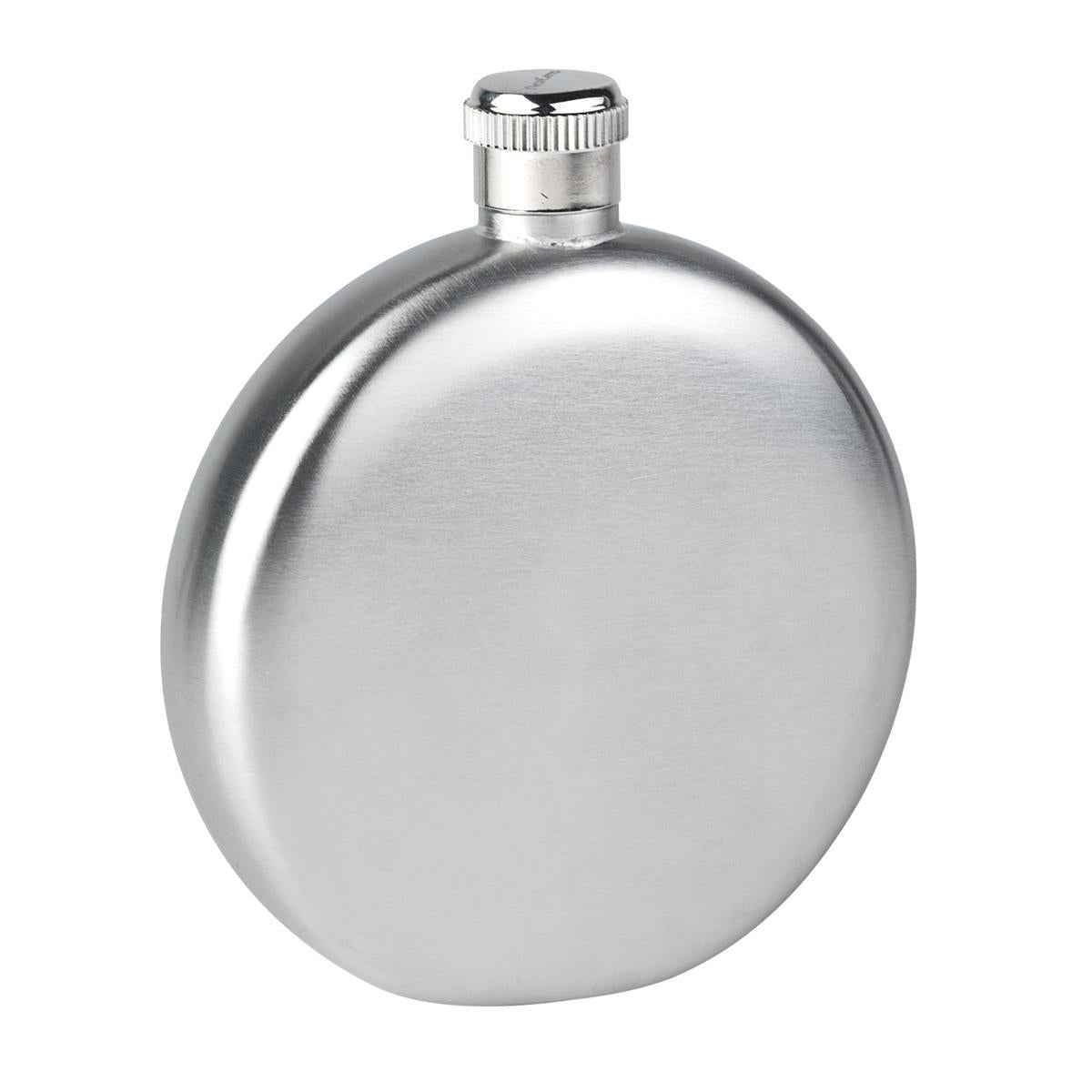 Runder Edelstahl Flachmann 150 ml – AceCamp