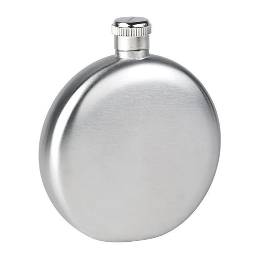 Runder Edelstahl Flachmann 150 ml – AceCamp