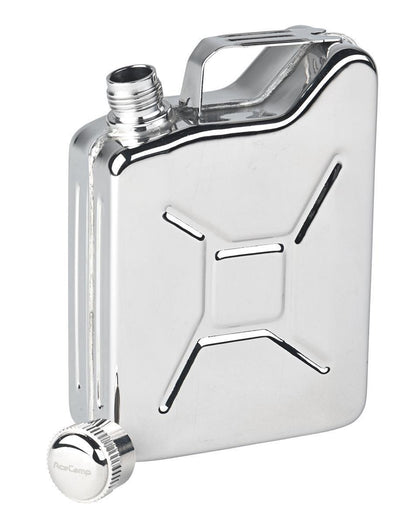 AceCamp Flachmann 2er-Set – Edelstahl im Kanister-Design