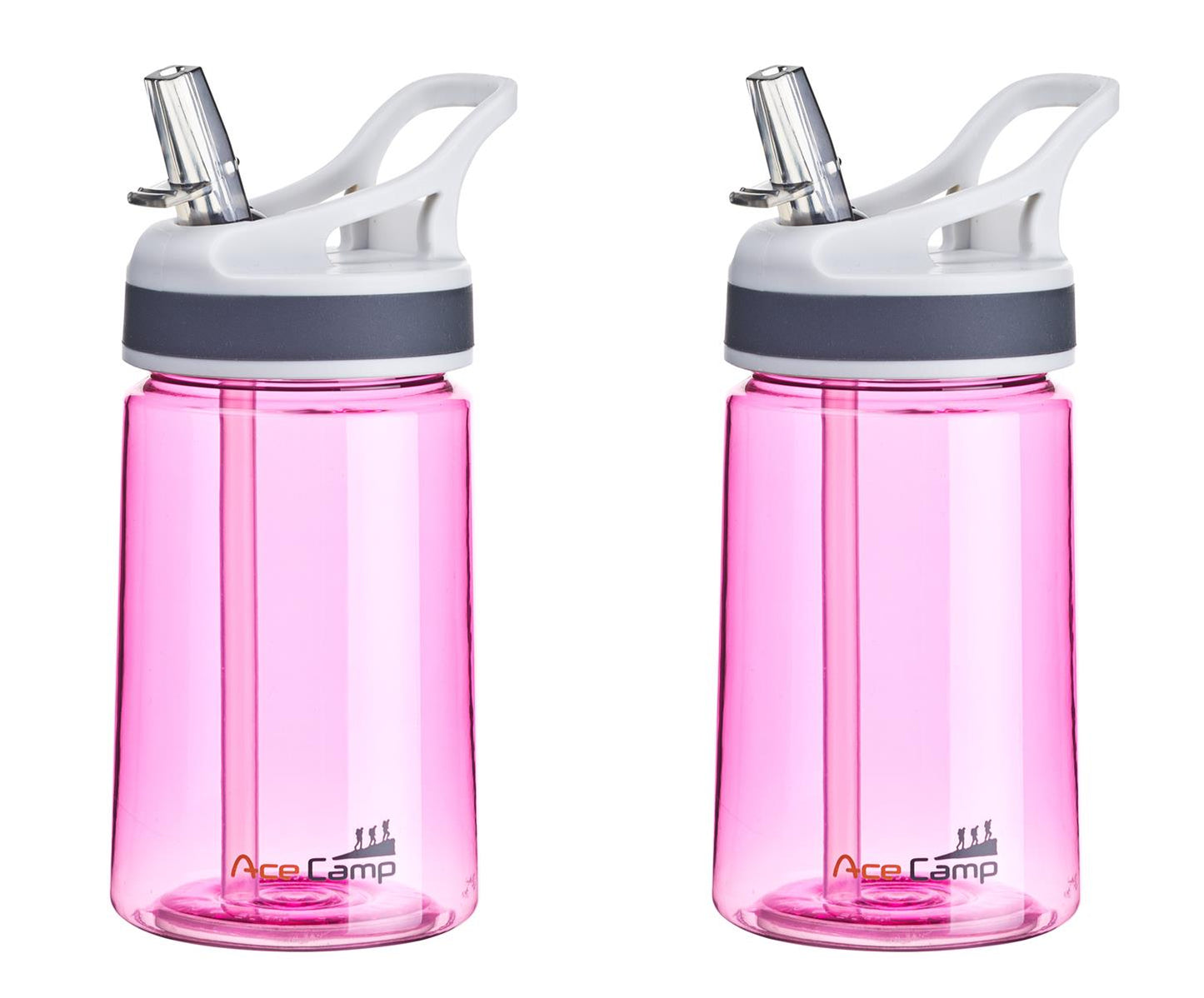 AceCamp TRITAN Trinkflasche BPA-frei mit Trinkhalm