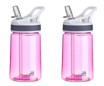 AceCamp TRITAN Trinkflasche BPA-frei mit Trinkhalm