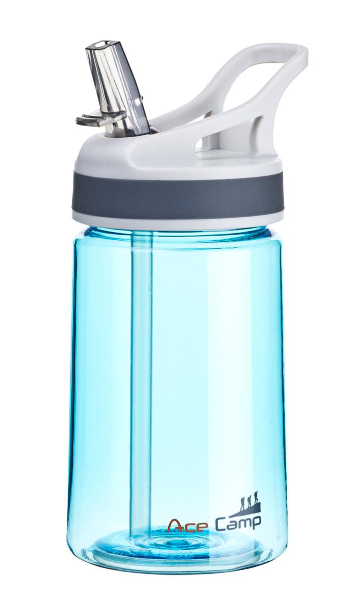 AceCamp TRITAN Trinkflasche BPA-frei mit Trinkhalm