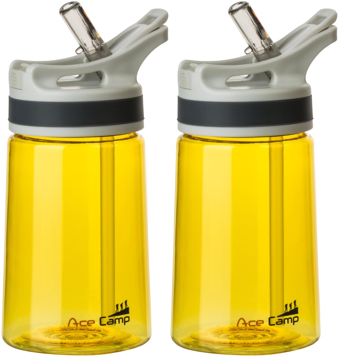 AceCamp TRITAN Trinkflasche mit Trinkhalm Originalverpackung Karton
