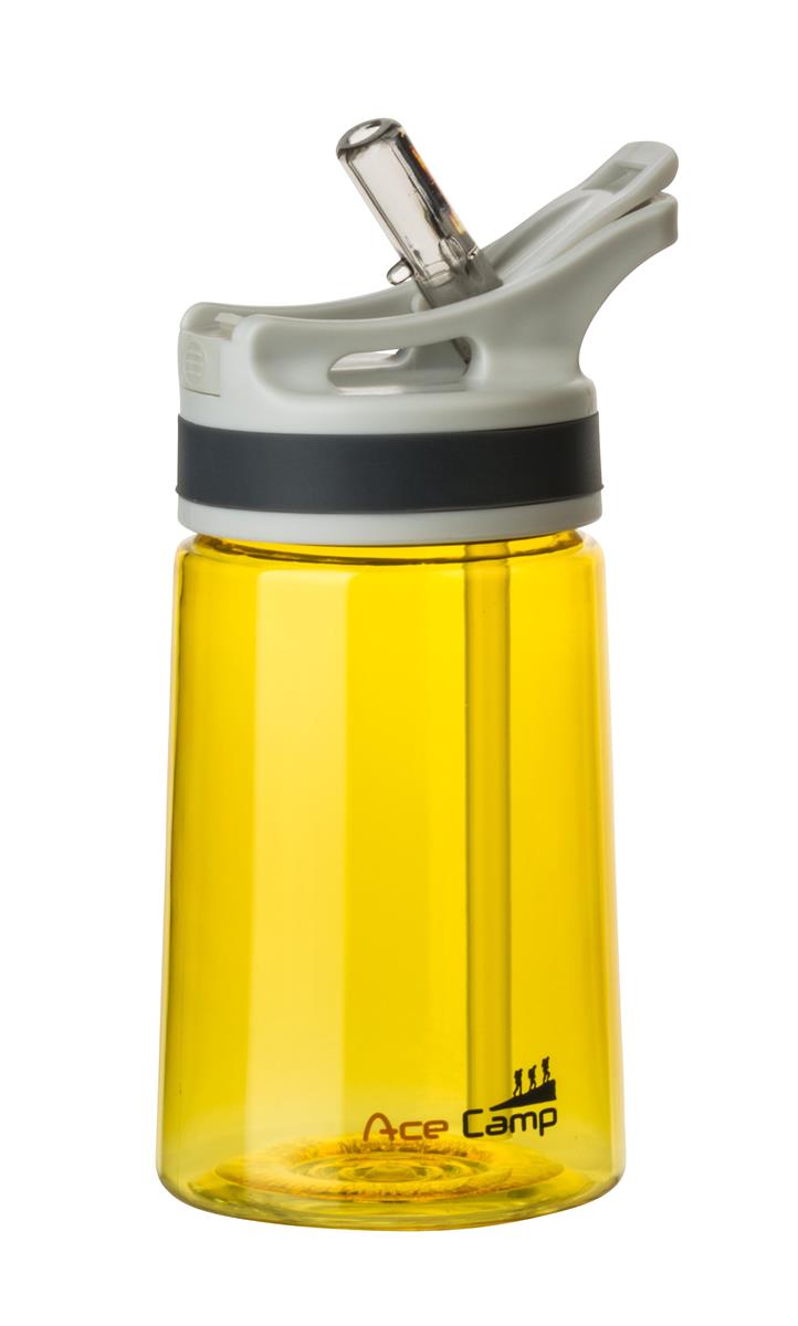AceCamp TRITAN Trinkflasche BPA-frei mit Trinkhalm