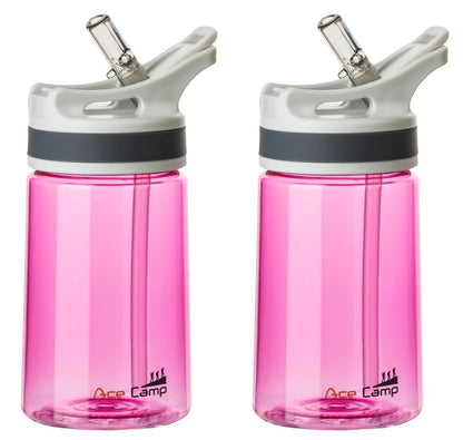 AceCamp TRITAN Trinkflasche BPA-frei mit Trinkhalm