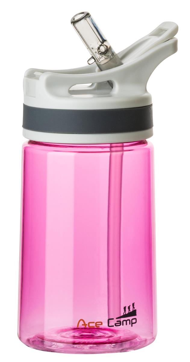 AceCamp TRITAN Trinkflasche BPA-frei mit Trinkhalm