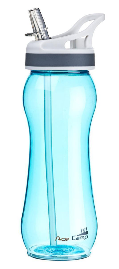 AceCamp TRITAN Trinkflasche BPA-frei mit Trinkhalm