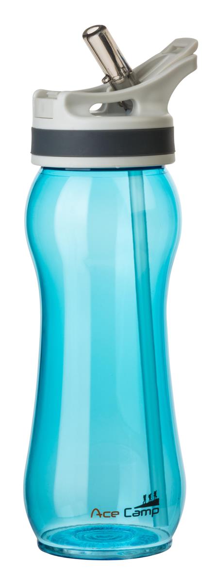 AceCamp TRITAN Trinkflasche BPA-frei mit Trinkhalm