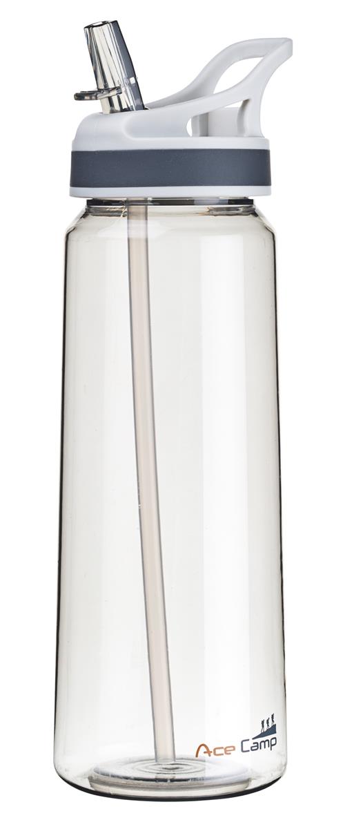 AceCamp TRITAN Trinkflasche BPA-frei mit Trinkhalm
