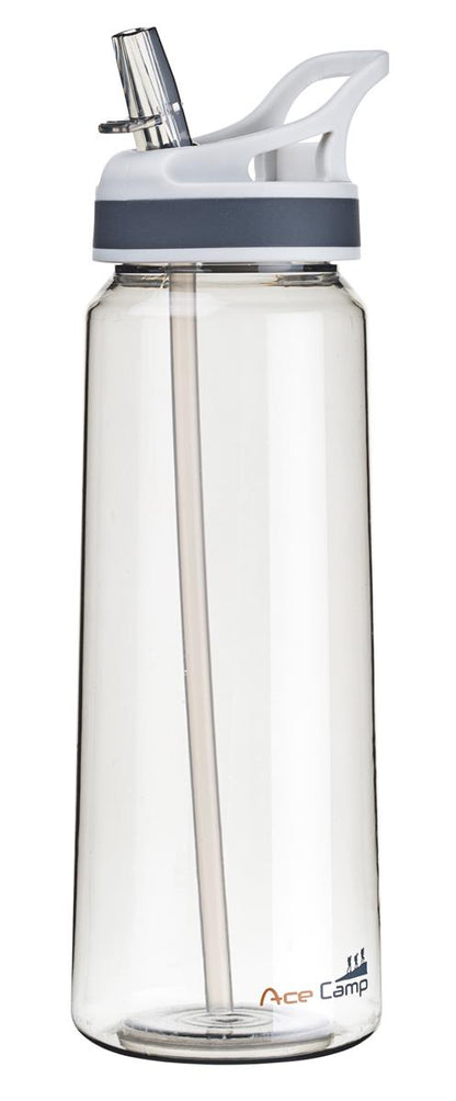 AceCamp TRITAN Trinkflasche BPA-frei mit Trinkhalm