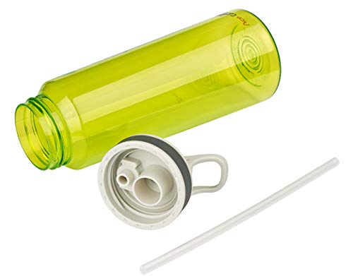 AceCamp TRITAN Trinkflasche BPA-frei mit Trinkhalm