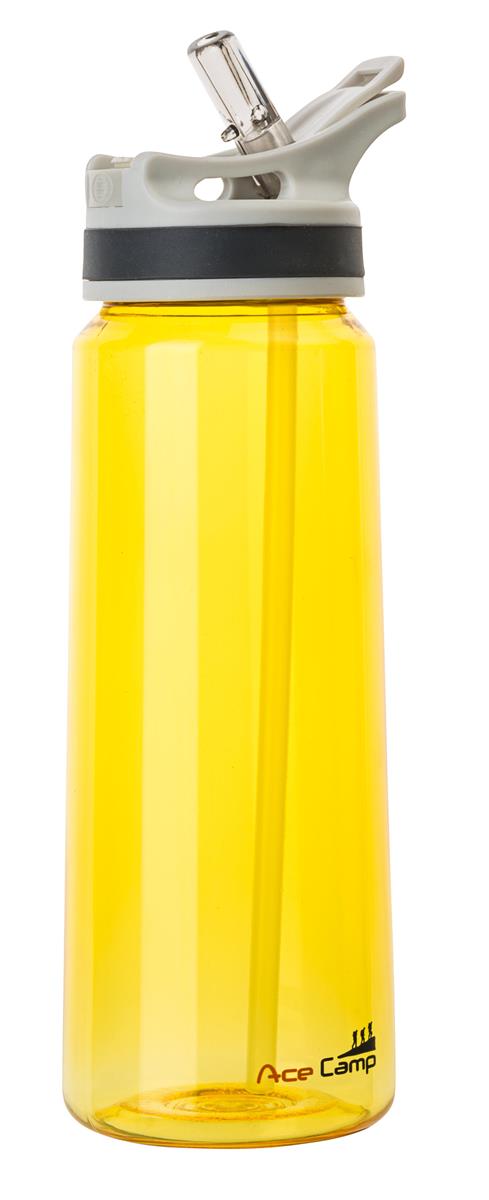 AceCamp TRITAN Trinkflasche BPA-frei mit Trinkhalm