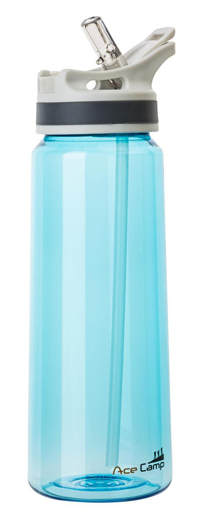 AceCamp TRITAN Trinkflasche BPA-frei mit Trinkhalm