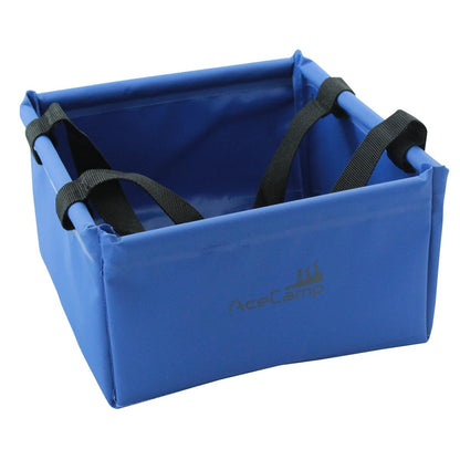 AceCamp Faltschüssel 5L Blau – faltbares Waschbecken