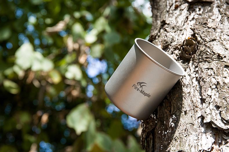 Fire Maple Titanium Becher 330ml – ultraleicht & kompakt