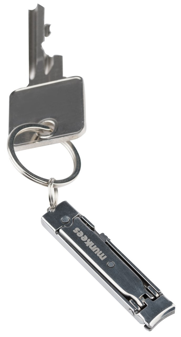 munkees Ultradünner Mini-Nagelknipser mit Schlüsselanhänger