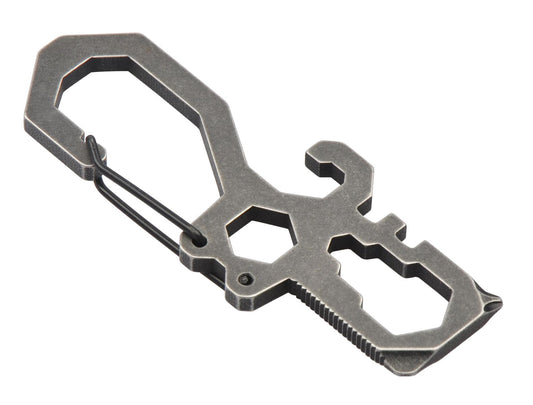 munkees Keychain Multi-Tool Hippo aus Edelstahl