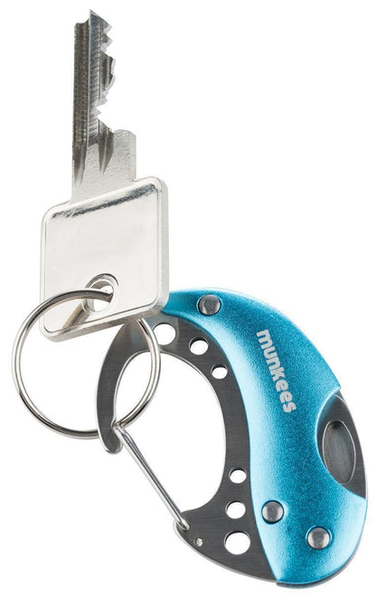munkees Mini Karabinermesser mit Klappklinge