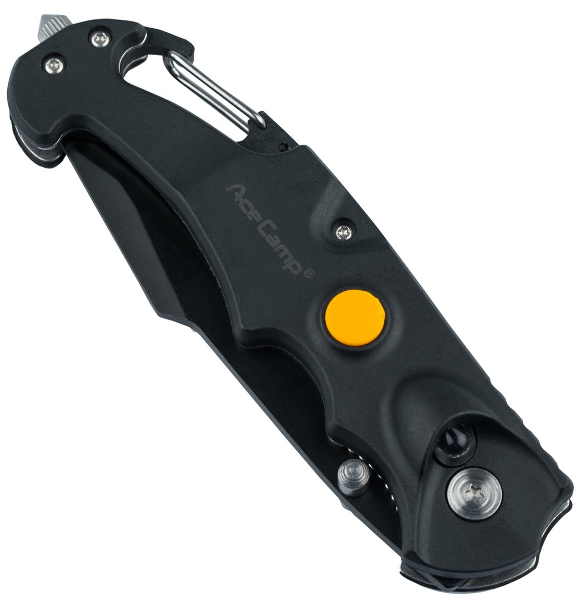 AceCamp 4-in-1 Multifunktionsmesser mit LED & Glasbrecher