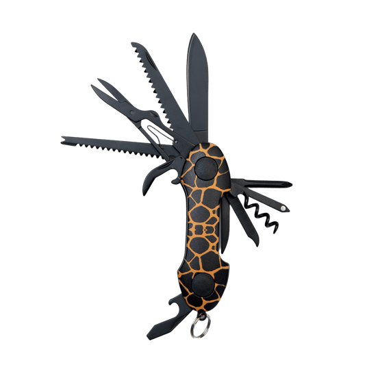 munkees Taschenmesser Giraffe mit 15 Funktionen