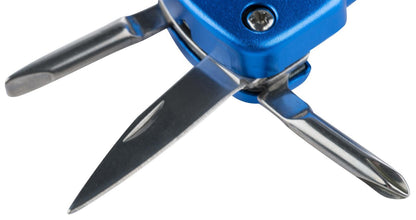 munkees Multi-Tool mit LED & 6 Funktionen, Blau
