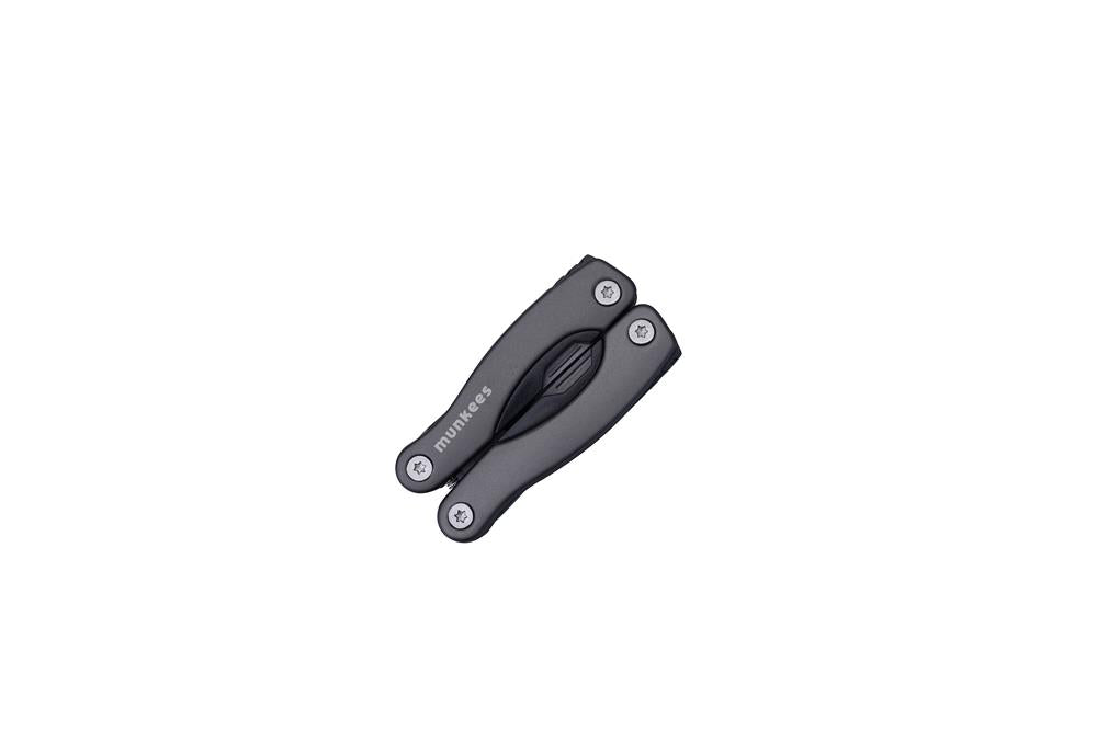 Munkees Edelstahl Multitool 9-in-1 Anthrazit