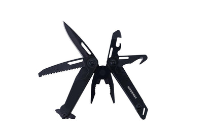 munkees Multitool 10-in-1 Black Line