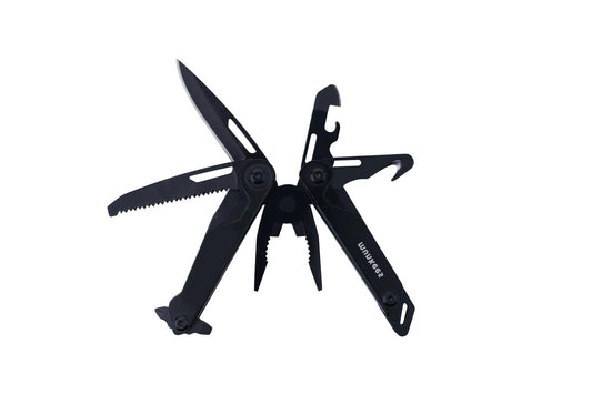munkees Multitool 10-in-1 Black Line
