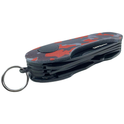munkees® Taschenmesser Camouflage 15-in-1 Rottarn