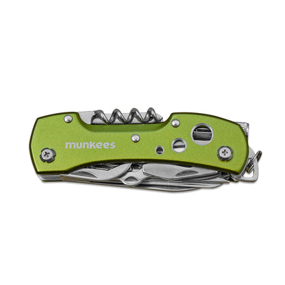 munkees Taschenmesser LED 15-in-1 – Grün