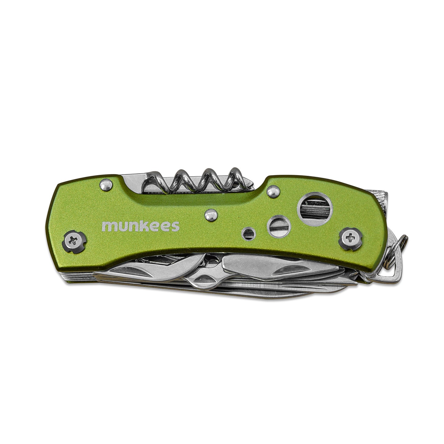 munkees Taschenmesser LED 15-in-1 – Grün