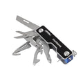 munkees Taschenmesser LOCK mit 12 Funktionen – Schwarz