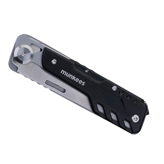 munkees Messer mit Schere Black Line